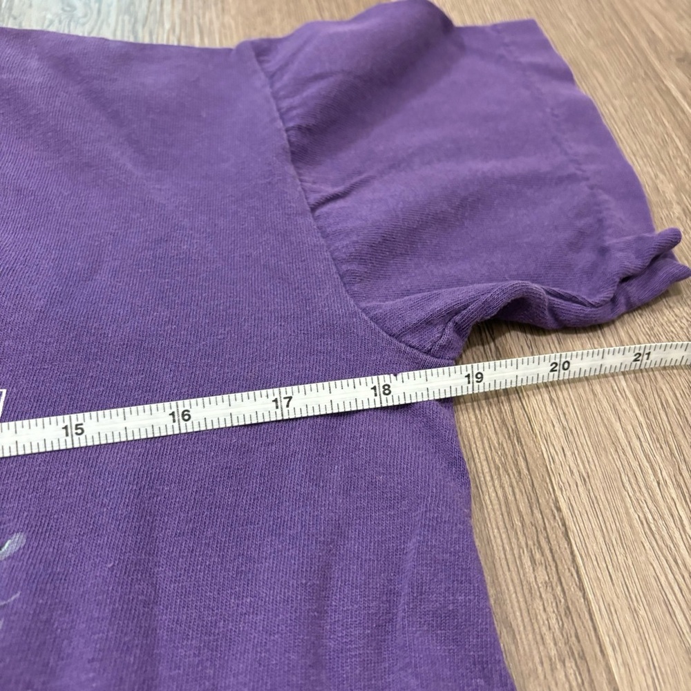 Vtg 1993 Charlotte Hornets NBA Playoffs T-Shirt Youth 10-12 Purple Basketball‎ - Picture 4 of 9